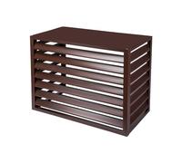 GMBAYUE Aluminum Air Conditioner Fence, Privacy Fence Panels, Outdoor Screen Enclosure, Split Air Conditioner Cover for Outside Units, Outer Materia, Suitable for Courtyard, Outdoor (Color : 4 sides