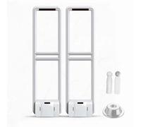 GMBAYUE Retail Anti-Theft Tag Sensor Equipment, Includes 100 Security Labels and Decoder Shoplifting Alarm System for Bookstores, Reading Rooms, and Supermarkets