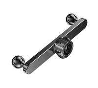 GMBYLBY 1 to 2 Joint Head Extender Splitter Adapter Rotation Extension Joint Connector Adapter Double 17mm Ball Mount Extension Splitter Connector