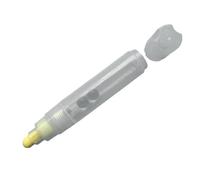 GMBYLBY 10mm Flat Or Round Tip Empty Pens Clear Pen Rod Writing Smoothly For Tacher Student Artists Hobbyists