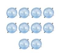 GMBYLBY 10Pcs Clear Beads Hollow Bubble Float Tackle Fishing Float Replacement Balls Water Ball Bubble Floats Enduring Balls Floats