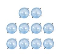 GMBYLBY 10Pcs Water Bubble Floats Fishing Float Replacement Clear Beads Hollow Bubble Surfaces Float Enduring