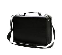 GMBYLBY 224 Slots Large Capacity Multilayer Marker Case with Shoulder Strap for Permanent Paint Sketch Markers