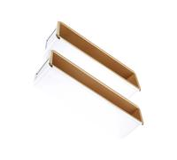 GMBYLBY 2pc Professional Bread Bakewares Set Rectangular Cake Pan Commercial Grade Nonstick Baking Molds Kitchen Accessories Nonstick Loaves Tins