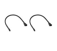 GMBYLBY 2Pcs 3/2/1 Way 4Pin PWMs Fan Splitter Cable 9.8inch PC Converters For Multiple Connection PWM