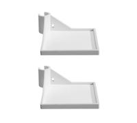 GMBYLBY 2pcs Grow Tent Corner Shelf For Poles Adjustable Plant Rack Thermometers And Cameras Indoor