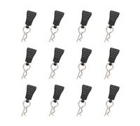 GMBYLBY 4/8/12pcs Metal R Type Fix Clip For Remote Control Car Body Shell Secure Mounting 1/12 Scale Model