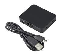 GMBYLBY 4K HDTV Splitter Hubs 1 Input 2 Outputs For Screen Displays With Sound Syncs For Laptops And Desktops
