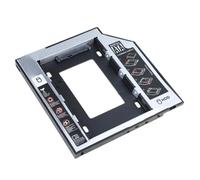 GMBYLBY 9.5mm 12.7mm Hard Drives Caddys Case Adapter For Laptops Supporting SATAs HDDs Installation Drive Bay