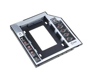 GMBYLBY 9.5mm 12.7mm Hard Drives Caddys Case Adapter For Laptops Supporting SATAs HDDs Installation Drive Bay