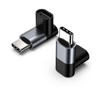 GMBYLBY 90Degree USB C Adapter Type C Adapter 4K Video Output With 100W Power Delivery For Phone Laptop Tablets