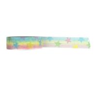 GMBYLBY Aesthetic Star Bowknot Pattern Tape Background Masking Scrapbooking Decorative For Notebook Journal Planner Art Supplies Masking Tape
