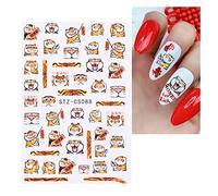 GMBYLBY Animal Art Stickers,3D Self-Adhesive Love Heart Decals for Acrylic Supplies Manicure