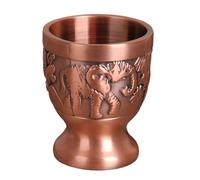 GMBYLBY Artistic Elephant Themed Drinking Set Sturdy Kiriste Crafted Cocktails Tool with Classical Bronze Finish Bronze Wine Accessories