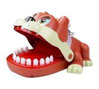 GMBYLBY Attack Dog Shape Hand Biting Toy Exciting Interactive Game Using Random Mechanism Safe Edges Interactive Chomping Desk Toy