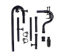 GMBYLBY Canister Parts for Fish for Tank External Filter Fits Inner Dia 16mm Outer Dia 22mm Tube Aquarium Inlet & Outlet Hose Connectors Adapter Garden Water Pipe Quick Hoses Connector Double Female