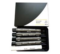 GMBYLBY Charcoal Drawing Set Sticks Artist Pencils Water Soluble Strips for Drawing Sketching Shading Water Soluble Strips Pencils Sticks Art Supplies