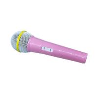 GMBYLBY Colorful Microphone Toy Model Hosting Interviews Stage Plays Festive Microphone