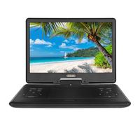 GMBYLBY Compact 14 Inch Bright Digital with 270 Degree Adjustable Screen and Multiple Connectivity Choices for Versatile Use Player with Adult Output