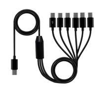 GMBYLBY Compactly USB C Adapter Cord Multiple Power Splitter For Efficient Charging And Data