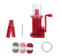 GMBYLBY Cord Knitter Machine Knitting Mill with Yarn Needle Cord Hand Operated Knitting Bracelets Weaving Tool Professional Hand Weaving Device