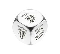 GMBYLBY Dates Night Food Decision Maker Dices Valentine ' s Day Couples Dates Night Dices for Spontaneous Dining Decisions Couple Gift Ideas