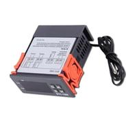 GMBYLBY Digital Temperature Regulation Device with Overwarm Security Calibration and Transmit Output for HVAC Equipment Data Hook Function Device