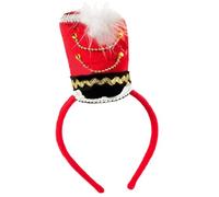 GMBYLBY Elastic Little Girl Hair Accessory Top Hat Headbands With Glittering Sequins For Children Birthday Party Gathering