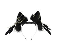 GMBYLBY Electric Animal Ear Headband Anime Detachable Headband Masquerade Costume Moveable Hairhoop Party Dress Up Supply Fashionable Headwear