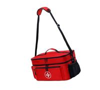 GMBYLBY Family Emergencies Medicine Storage Bag Double Compartment Design Removable Dividers for Outdoors Home Travel Use Medicine Storage Bag