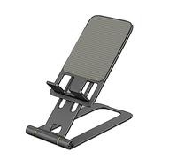 GMBYLBY Foldable Phone Tablet Holder for Reading Making Video Calls Freeing Hands When Cooking Working Gaming Lightweight Cell Phone Holder for Desk Adjustable
