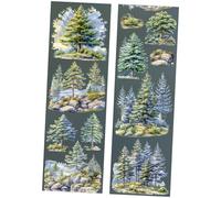 GMBYLBY Forests Tape Aesthetic Masking Decorative Artists Journal PET Beauty Scrapbooking Supplies Forests Masking Pet Beauty Decorative Hand Account
