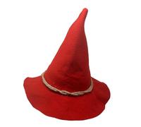 GMBYLBY Halloween Scarecrows Witch Hat Lolitas Cosplay Witch Magical Wizard Hats for Costume Parties Festival Celebration