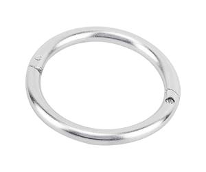 GMBYLBY Heavy Type Cow Nose Rings Carbon Steel Simple Attachment Secure Control for Cattle in Farming Environment Large Size Nose Rings