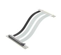GMBYLBY Highly Speed PCIE5.0 X16 Risers Cable For Graphics 90 Degree Angled GPU Extender Stable PCIE Slot 64GB/s Speed 7.87in Graphics Card Extension