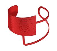 GMBYLBY Irregular Open Cuff For Women Exaggerated Wristchain Adjustable Bangle Geometric Jewelry Festival Accessories