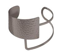 GMBYLBY Irregular Open Cuff For Women Exaggerated Wristchain Adjustable Bangle Geometric Jewelry Festival Accessories