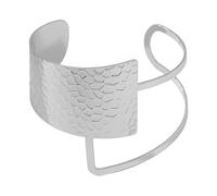 GMBYLBY Irregular Open Cuff For Women Exaggerated Wristchain Adjustable Bangle Geometric Jewelry Festival Accessories