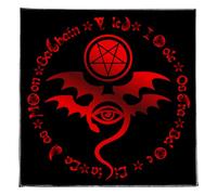 GMBYLBY Machine Washable Tarots Table Covers Mystical Symbols Soft Velvets Meditations Aid Spiritual Ceremonies Washable Fleece Cloth