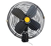 GMBYLBY Metal Car Fan With 2 Speed Setting Low Noise Quiet Cooling For Truck Boats Bus And Sedans Use Energy