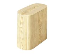GMBYLBY Modern Garbage Bin Trash Can for Home Decors with Easy Press Open Lid for Various Room Space Simple and Functional Press Lid Trash Can