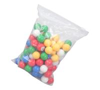 GMBYLBY Of 100 Multicolor Bingo Balls Easy Read Number for Parties and Prize Raffle Colorful Replacement Bingo Set Raffle