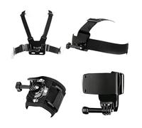 GMBYLBY Pack of 1 Set Secure Action Camera Mount Package with Reinforced Polyamide Construction for Consistent Appendage in Risk Acquirer Sports Circumstances Headpiece Mount