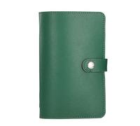 GMBYLBY Paper Money Collection Album 50 Pockets Leather Holder Currency Storage