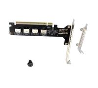 GMBYLBY PCIe 16x 4 Port Expansion Card Converts To SFF 8612 SFF 8611 Adapter Split For Multiple Disks Operating