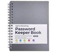 GMBYLBY Portable Password Keeper Book Easy To Turn Pages With Alphabetical Tabs For Class Notes And