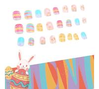 GMBYLBY Press On Nails For Kids Press On Full False Nails Wraps Self