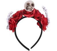 GMBYLBY Realistic and Skull Headband for Halloween NonWoven Construction Lightweight Design Long Wear Comfort Halloween Headband Skull Design Multisensory Halloween Party Decors