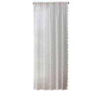 GMBYLBY Semi Sheer Laces Window Curtains Machine Washable Not Fade Tear Resistant For Privacy Light Filtering Decoration Bedroom Privacy Laces Drapes