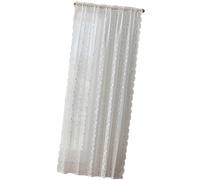 GMBYLBY Semi Sheer Laces Window Curtains Machine Washable Not Fade Tear Resistant For Privacy Light Filtering Decoration Bedroom Privacy Laces Drapes